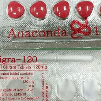 Sildenafil citrate tablets | Anaconda 120mg