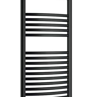 Reina Diva Towel Rail Black