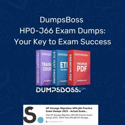 How to Use HP0-J67 Exam Dumps Effectively
While HP0-J67 exam dumps are a valuable resource, it’s essential to use them strategically to achieve the best results. Here are a few tips on how to make the most of your exam dumps:
1.	Create a Study Schedule: Set aside dedicated study time each day to review your exam dumps. This ensures you stay on track and gives you ample time to cover all the material.
2.	Focus on Weak Areas: Pay extra attention to areas where you’re struggling or need additional practice. Revisit those topics using the exam dumps to strengthen your understanding.
3.	Test Yourself Regularly: Regularly test yourself using the dumps to track your progress. Identify areas where you still need improvement and work on those before the actual exam.
4.	Review Explanations: Don’t just memorize answers; take the time to understand the explanations behind each question. This deeper understanding will help you apply your knowledge to real-world scenarios.
Conclusion
The HP0-J67 certification is a powerful tool for advancing your career in IT. By using the best HP0-J67 exam dumps from DumpsBoss, you can ensure that you are thoroughly prepared and confident when it comes time to take the exam. DumpsBoss offers the most up-to-date, comprehensive, and user-friendly study materials available, making them the perfect partner for your certification journey.
Take the first step toward success today by investing in the HP0-J67 exam dumps from DumpsBoss. Unlock your potential, pass the exam with ease, and take your career to new heights!

Access High-Quality Dumps &gt;&gt;&gt;&gt;&gt;: https://dumpsboss.com/hp-exam/hp0-j67/