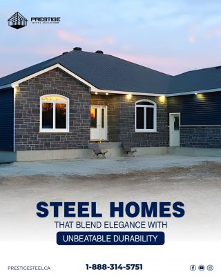 Prestige Steel Buildings specializes in the supply and installation of pre engineered steel buildings in Canada. Prestige Steel Buildings offers a wide range of buildings for all uses. The steel buildings we design are used for Commercial metal buildings, aircraft hangers, boat storage buildings, boat racking systems, industrial structures, storage buildings, prefabricated metal garages, manufacturing facilities, steel homes, barndominiums, and https://prestigesteel.ca/
 recreational steel buildings.